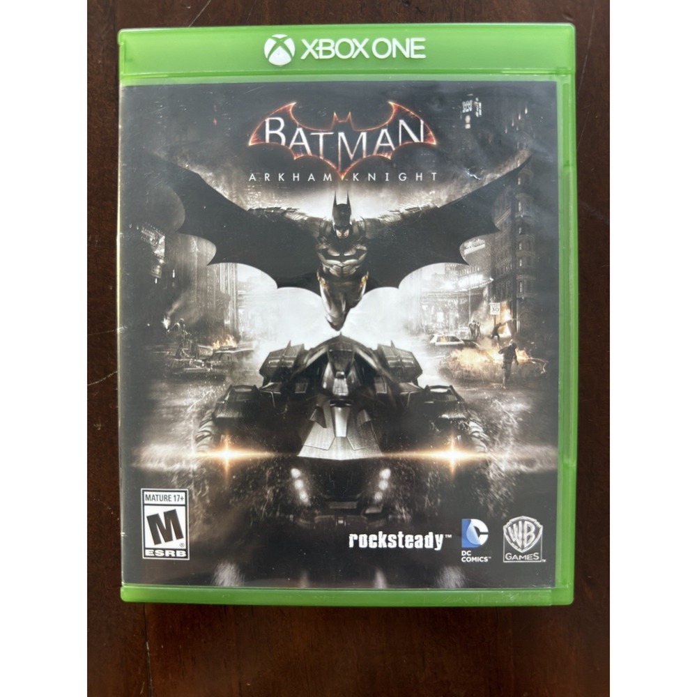 Batman Arkham Knight Xbox One Video Game WB Games DC Comics Rocksteady 2015